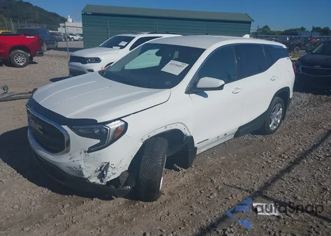 2020 GMC Terrain Fwd Sle from USA, damaged, VIN 3GKALMEV2LL224311